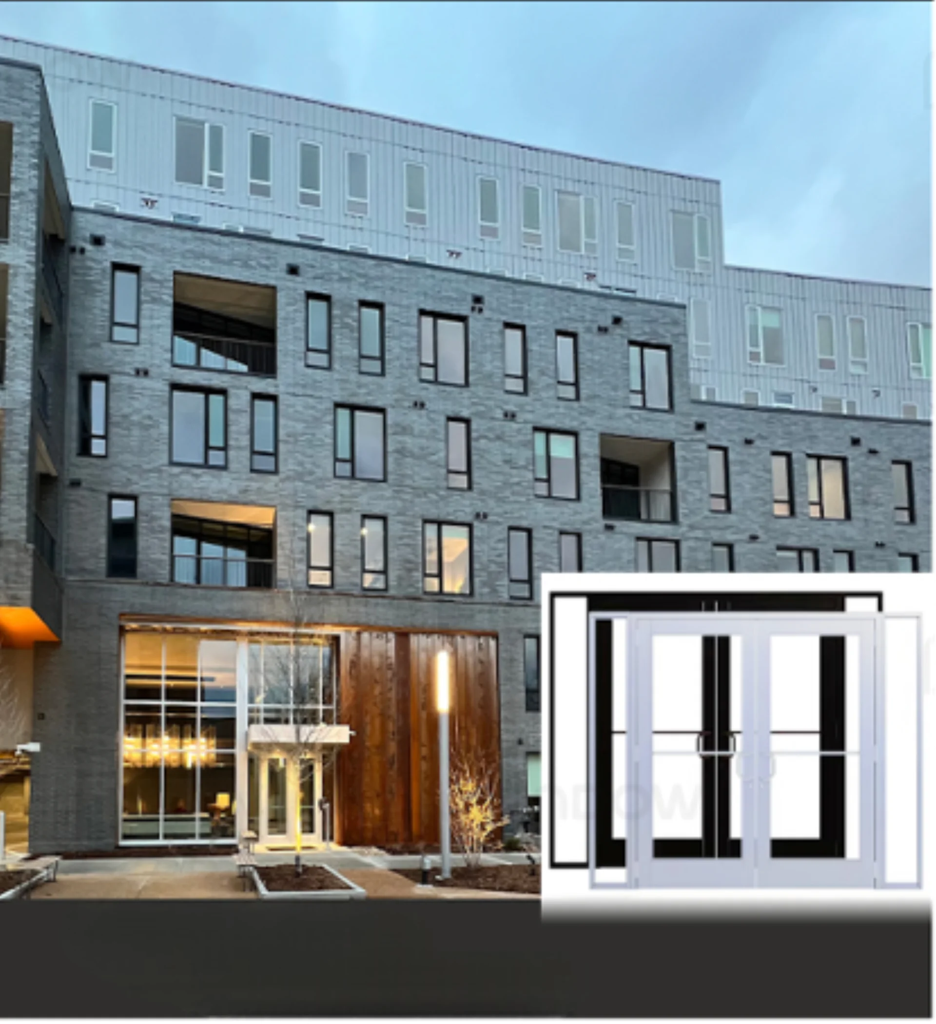 Modern architecture detail 2